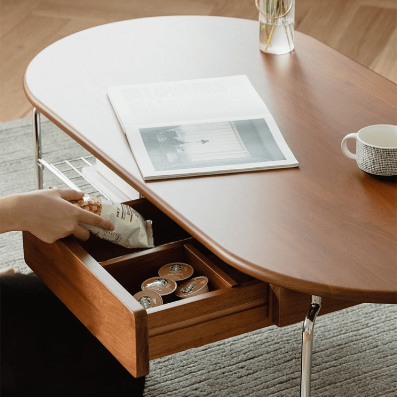 [PRE-ODER] โต๊ะกลาง DEEPWOOD รุ่น JARVIC สีน้ำตาล